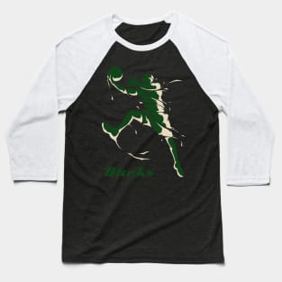 Milwaukee Bucks Fans - NBA T-Shirt Baseball T-Shirt